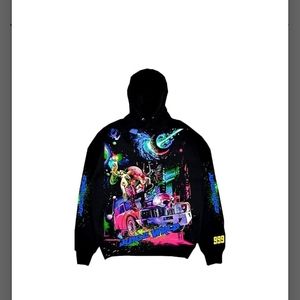 Vlone juice world cosmic hoodie sizes S,L,XL